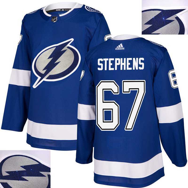 Lightning #67 Stephens Blue With Special Glittery Logo Adidas Jersey